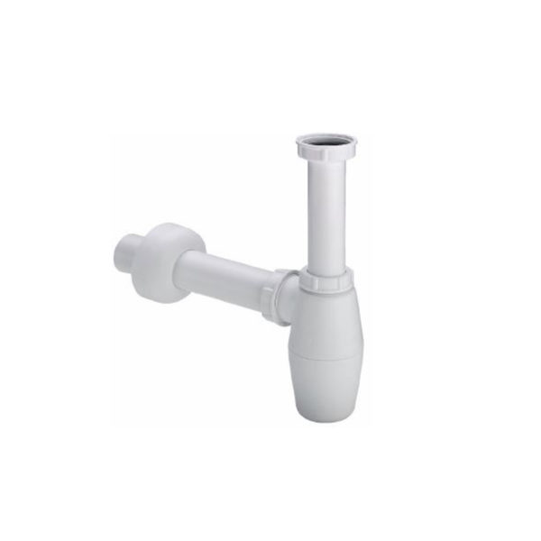 bottle trap for washbasins adjustable pipe