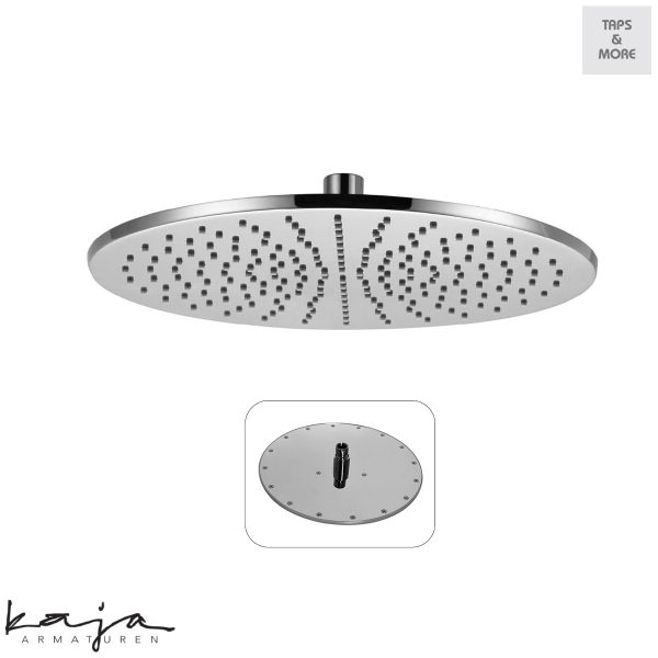 KAJA Easy clean openable shower head 300 mm with filter - ROTACLEAN+