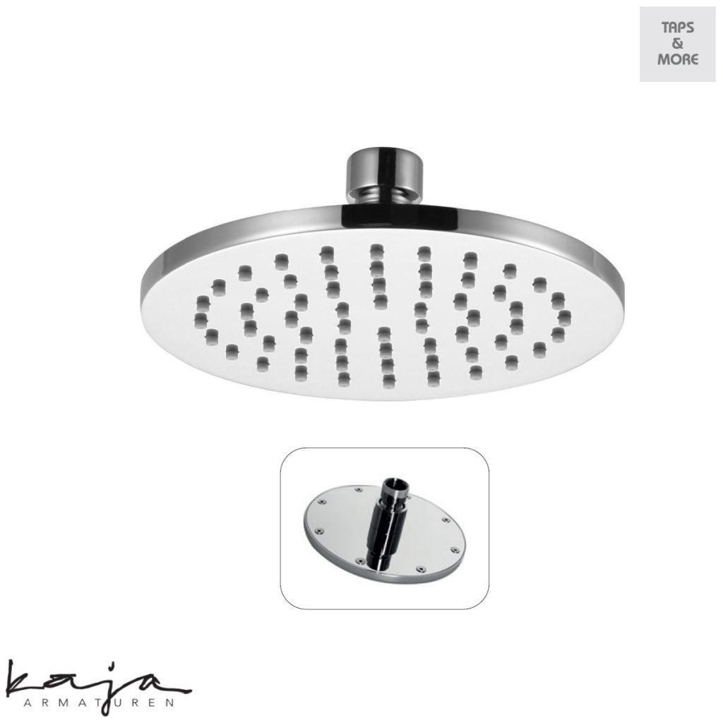 KAJA Easy clean openable shower head 150 mm with filter – ROTACLEAN+