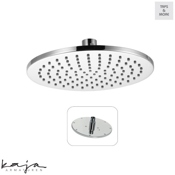 KAJA Easy clean openable shower head 200 mm with filter - ROTACLEAN+